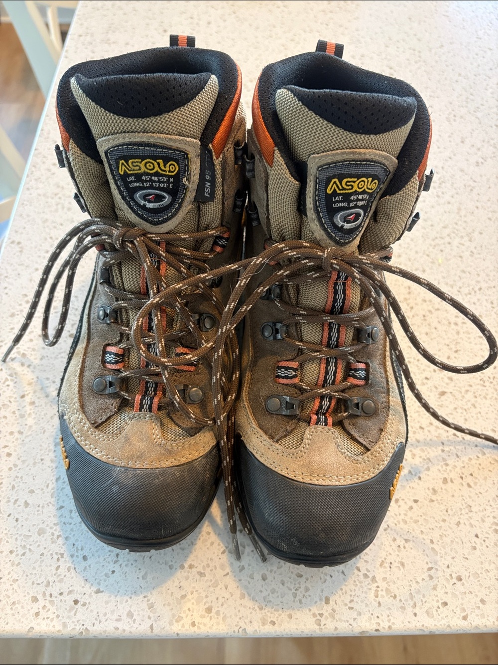 Asolo men’s hiking boots